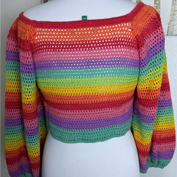 FARM Rio Multicolor Striped Sweater - Picture 6 of 9